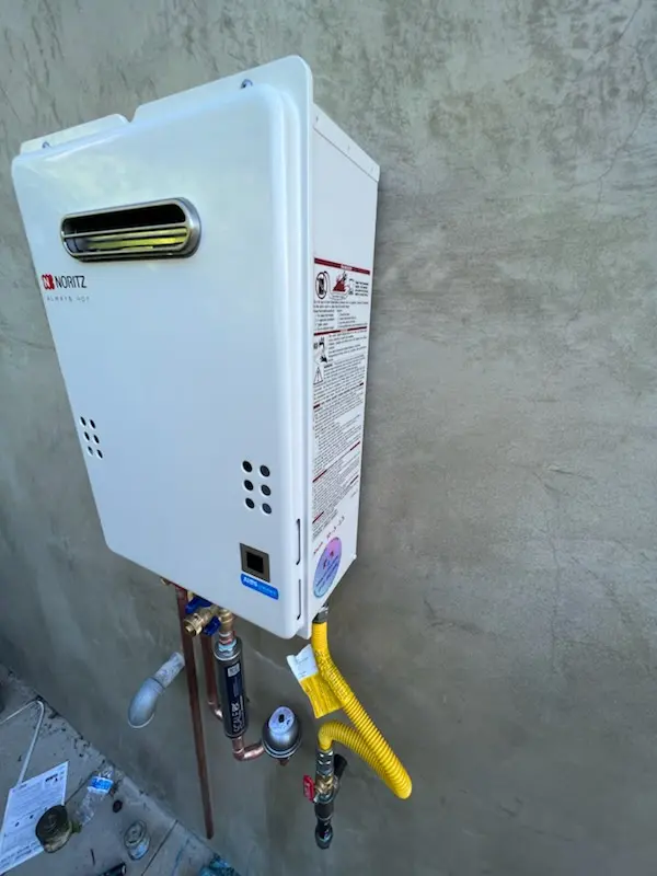 Tankless water heater installation for Howland Corners homes